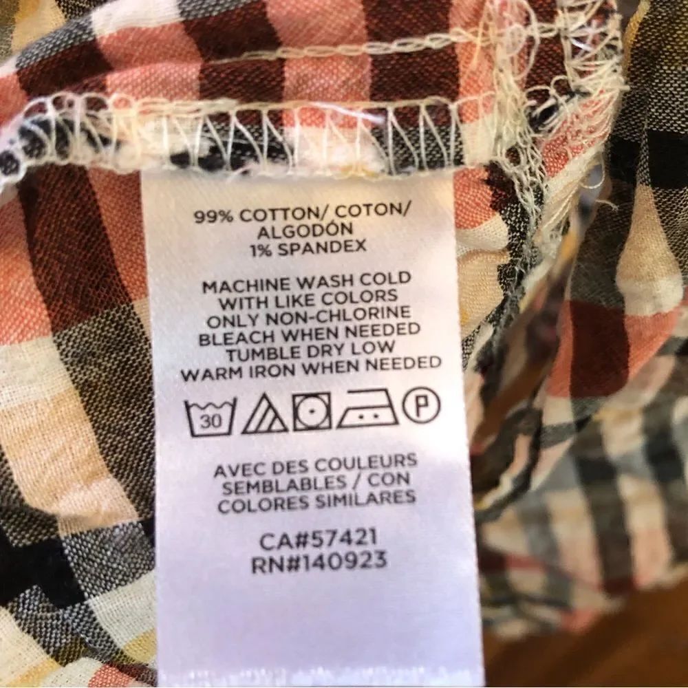 Loft Plaid Tank - Picture 5 of 8
